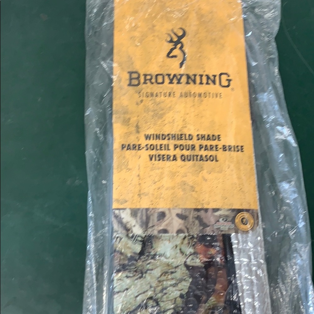 Browning windshield shade Camo mossy oak sunshade